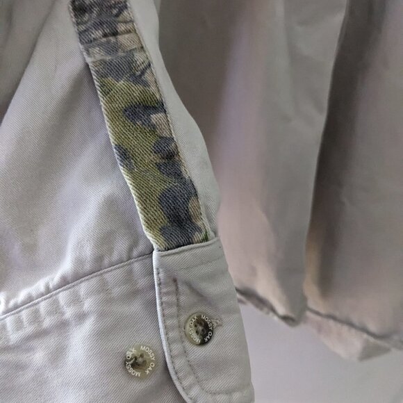 Mossy Oak | Long Sleeve Shooter Shirt with embroidery - Picture 7 of 10